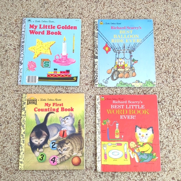 Bundle of 4 Little Golden Books - Picture 1 of 7